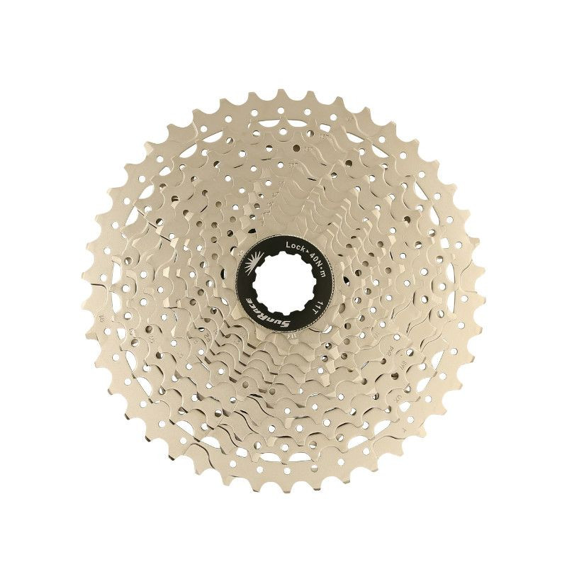 CASSETTE 11 speed SUNRACE 11-42 MS8 FOR SHIMANO METALLIC SILVER ...