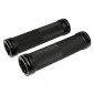 HAND GRIPS FOR MTB- PROGRIP 999 BLACK Ø22mm L125mm WITH ALUMINIUM LOCK (PAIR) 0801766018991