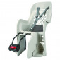 CHILD SEAT-REAR- POLISPORT FOR FRAME- JOY CREAM COLOUR+GREY CUSHION (9 > 22Kgs) APPROVED EN 14344 5604415085406