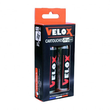 CARTOUCHE CO2 FILETE VELOX 25g (AU BLISTER DE 2) 3660429103125