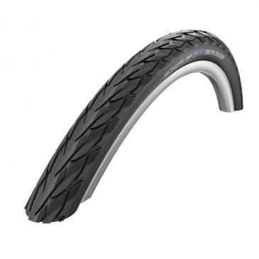 PNEU VTC URBAIN 700 X 32 SCHWALBE DELTA CRUISER PLUS NOIR TR (32-622) RENFORT FLANC REFLEX 4026495906616