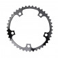 PLATEAU ROUTE 5BRA D.130 TA ALIZE 42DTS INTERIEUR NOIR ALU 7075 TYPE SHIMANO 8/9/10V. 3662458002707