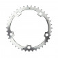 PLATEAU ROUTE 5BRA D.130 TA ALIZE TRIPLE 39DTS MILIEU ARGENT ALU 7075 TYPE SHIMANO 8/9/10V. 3662458002776