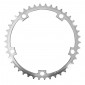 PLATEAU ROUTE 5BRA D.144 TA VINTAGE 42DTS INTERIEUR ARGENT ALU 7075 TYPE SHIMANO 7/8V. 3662458003896