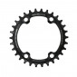 PLATEAU VTT 4BRA D.64 TA CHINOOK 22DTS INTERIEUR DOUBLE NOIR ALU POUR SHIMANO / SRAM / RACE FACE / FSA 10/11V. 3662458000628