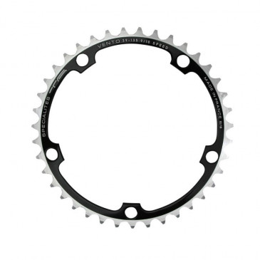 PLATEAU ROUTE 5BRA D.135 TA VENTO 39DTS INTERIEUR NOIR ALU 7075 TYPE CAMPAGNOLO 9/10V. 3662458003308