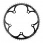 PLATEAU ROUTE 5BRA D.135 TA VENTO 53DTS EXTERIEUR NOIR ALU 7075 TYPE CAMPAGNOLO 9/10V. 3662458003704