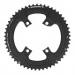 CHAINRING FOR ROAD BIKE- Ø 110 - 4 ARMS- 53T. -OUTER- TYPE SHIMANO ULTEGRA R8000/8050 BLACK CT2 STRONGLIGHT 11 SPEED-. (FOR CHAINRING 39T.) 3700223720996