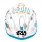 CHILD BIKE HELMET- DISNEY STARWARS GREY RATCHET SETTING EURO 54-58 (PROVIDED ON CARD) 5902308590335