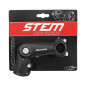 STEM FOR MTB/URBAN/TREKKING - ZOOM - ADJUSTABLE RISER STEM - ALUMINIUM MATT BLACK Ø 25.4 L 110mm AHEAD-SET 1"1/8 3700948108949