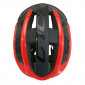 CASQUE VELO ADULTE GIST ROUTE VOLO NOIR MAT/ROUGE BRILLANT FULL IN-MOLD TAILLE 52-56 REGLAGE MOLETTE 210GRS 8013271288864