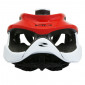 CASQUE VELO ADULTE GIST ROUTE VOLO BLANC/ROUGE BRILLANT FULL IN-MOLD TAILLE 52-56 REGLAGE MOLETTE 210GRS 8013271288901