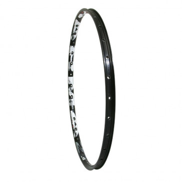 RIM FOR MTB - 27.5" KHARMA DISC BLACK 32Spokes -. DOUBLE WALL+EYELETS- Rim profile 17mm 3700948145555