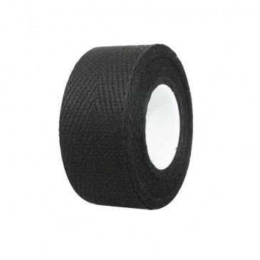 HANDLEBAR TAPE- VELOX TRESSOSTAR COTTON BLACK 20mm x 2,50M (SOLD PER 30 IN A JAR) 3660429340124