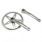 CHAINSET FOR URBAN BIKE- P2R STEEL- CHROME 152mm WITH 44T.CHAINRING CHAIN 3.30 3700948045077