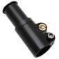 AHEADSET STEM RISER 1''1/8 - 28,6 OUTER- Height 100mm + spacer 8mm - BLACK 3700948204726