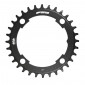 CHAINRING FOR MTB- 4ARMS FOR SINGLE 32T. Ø104 11Speed. ALUMINIUM BLACK MEGATOOTH FSA 4712865851180