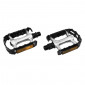 FLAT PEDAL FOR MTB- NEWTON - ON BEARINGS PREMIUM - ALUMINIUM BODY / BLACK - Thread 9/16" (PAIR) 3700948114216