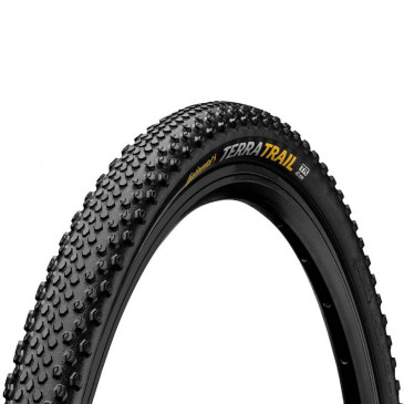 TYRE FOR GRAVEL BIKE 700 X 40 CONTINENTAL TERRA RigidAIL PROTECTION Black - TUBETYPE/TUBELESS FOLDABLE (40-622) 4019238027075