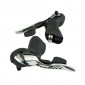 LEVIER/MANETTE ROUTE PATIN SUNRACE 9V. TRIPLE ALU NOIR COMPATIBLE SHIMANO (PAIRE) 4710944269369