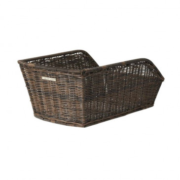 PANIER ARRIERE BASIL CENTO RATTAN OSIER SYNTHETIQUE NOIR (43x32x25cm) (AVEC FIXATION) 8715019200076