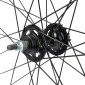 WHEEL FOR ROAD BIKE / FIXIE / TRACK P2R 30mm RED - REAR - 2 SIDES THREADED HUBPIGNON +16T. SPROCKET 3660429023423