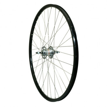 ROUE VTC 700 x 35 - 28" ER20 ARRIERE NOIR DOUBLE PAROI MOYEU NEXUS 3V FREIN TAMBOUR 36 RAYONS INOX (SG-3R40) 0000000028301