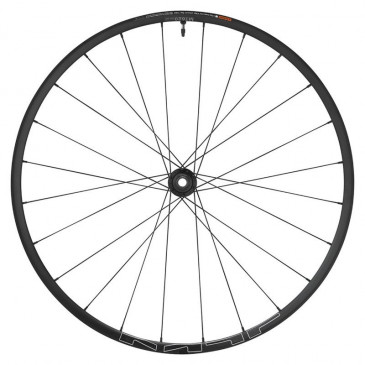 ROUE VTT DISQUE 27.5" SHIMANO MT620 BOOST TUBELESS CENTERLOCK AVANT NOIR AXE TRAVERSANT 15/110 JANTE 30C 4550170504663