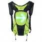 BACKPACK - WITH INTEGRATED LIGHTS 48 LEDS : WITH TURN SIGNAL AND WIRELESS REMOTE CONTROL (H12xL12cm) - CAPACITY 5L - RECHARGEABLE USB 3700948179857