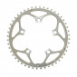 PLATEAU ROUTE 5BRA D.110 STRONGLIGHT 48DTS EXTERIEUR ARGENT ALU 7075 TYPE SHIMANO 9/10V. 3700223705146