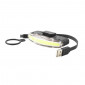 HEADLIGHT ON BATTERY RECHARGABLE ON USB- SPANNINGA ARCO BLACK - 3 MODES: STANDART/ECO/FLASH - AUTONOMY :5>10h. 3700948215210