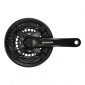 CHAINSET FOR SHIMANO 7/8Speed. TY501 BLACK 170mm 42-34-24 (B.B. 122mm) 4524667634041