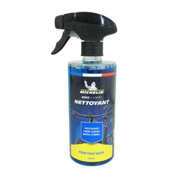 NETTOYANT VELO MULTI-USAGES MICHELIN (CADRE, GUIDON, JANTES, CHAINES...) (SPRAY 500ml) 3299738013629