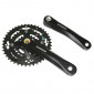 CHAINSET FOR MTB- SHIMANO 7/8 Speed ACERA M361 BLACK 170mm 42-32-22 (BOTTOM BRACKET 123mm) 4524667244295