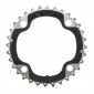 CHAINRING FOR MTB- Ø104 - 4arms-FOR TRIPLE- 32T. middle. SHIMANO SLX M660/ M670/ XT M780 9/10 Speed . 4524667932635