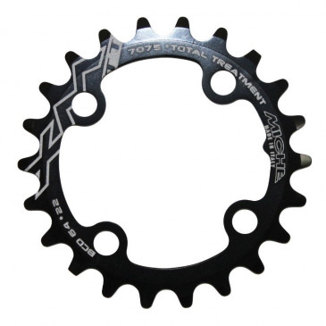 CHAINRING FOR MTB-FOR TRIPLE-/DOUBLE 22T. Ø64 "INNER" BLACK MICHE -4 ARMS- 8058258290836