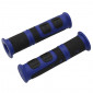 HAND GRIPS FOR MTB- PROGRIP 964 EVO BLACK/BLUE Ø22mm L120mm Pre-cut for 90 mm (PAIR) 0801766073396