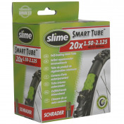 CHAMBRE A AIR VELO 20 x 1.50-2.125 SLIME VALVE STANDARD OBUS DEMONTABLE AVEC LIQUIDE ANTI-CREVAISON 0716281503580