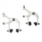 BRAKE CALIPER- FOR ROAD BIKE/FIXIE WHITE FOR 700 WHEEL (PAIR) Height 45-59 mm 3700948168530