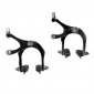 BRAKE CALIPER- FOR ROAD BIKE/FIXIE BLACK FOR 700 WHEEL (PAIR) Height 45-59 mm 8059796062152