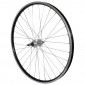 ROUE VTT PATIN 26" P2R ARRIERE ALU NOIR DOUBLE PAROI MOYEU ALU ROUE LIBRE 7/6V AXE PLEIN 0000000026642