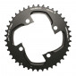 CHAINRING FOR MTB- Ø104 - 4arms-FOR DOUBLE- 42T. Ø104 2X10 OUTER BLACK STRONGLIGHT . 10 Speed SHIMANO XT M785 (FOR "INNER" 30T. ) NON THREADED 3700223713479