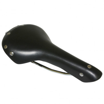 SELLE P2R FIXIE CUIR NOIR 280x155mm 3700948044377