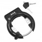 ANTIVOL VELO FER A CHEVAL AXA SOLID NOIR OUVERTURE 58mm NOIR (SANS FIXATION) - SECURITE NIVEAU 11/15 COMPATIBLE PLUG 8713249235721