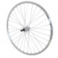 WHEEL FOR ROAD BIKE- 700 ELAN -REAR- CFX SILVER -ALUMINIUM HUB 7/6 Speed- 32 spokes. 3660429011345