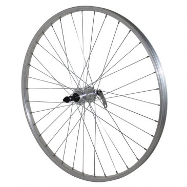 ROUE VTT PATIN BLOCAGE 26" ALU ARRIERE MOYEU ROUE LIBRE 7/6V JANTE 21C 3660429061340