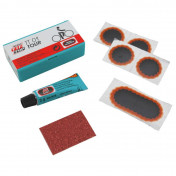 REPAIR KIT - FOR BICYCLE INNER TUBE- TIP TOP TT01 IN BOX (4 PATCHS F0 15mm + 1 PATCH F2 45x15mm + GLUE 3g + SANDING PAPER) WITH USER MANUAL (506 0007) 4003115060002