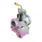 CARBURETOR P2R PWK 28- INLET AIR POLISHED WITH ROTATING ELBOW (FLAT SLIDE) (TYPE KEIHIN) -PREMIUM QUALITY- 3700948063675