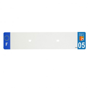 PLASTIC STRIP FOR BLANK PVC LICENSE PLATE (CAR FORMAT 520X110)-DEPT 05/EUROPE (SOLD PER UNIT) 3700948117699