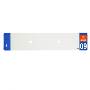 PLASTIC STRIP FOR BLANK PVC LICENSE PLATE (CAR FORMAT 520X110)-DEPT 09/EUROPE (SOLD PER UNIT) 3700948117736